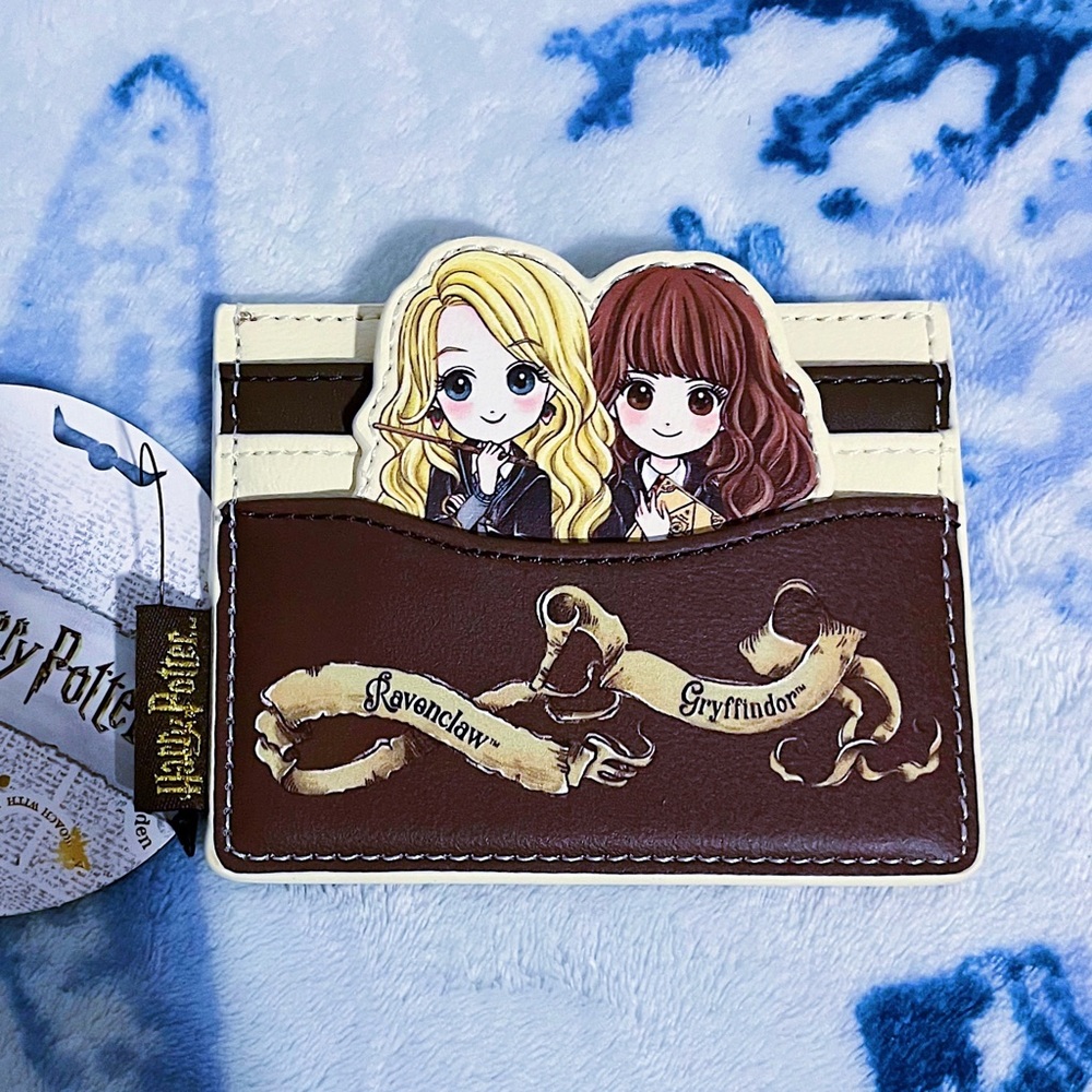 NWT 🧙🏻‍♀️ Loungefly Harry Potter Luna & Hermione Cardholder
